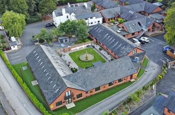 Crystal Hall - outside view of care home